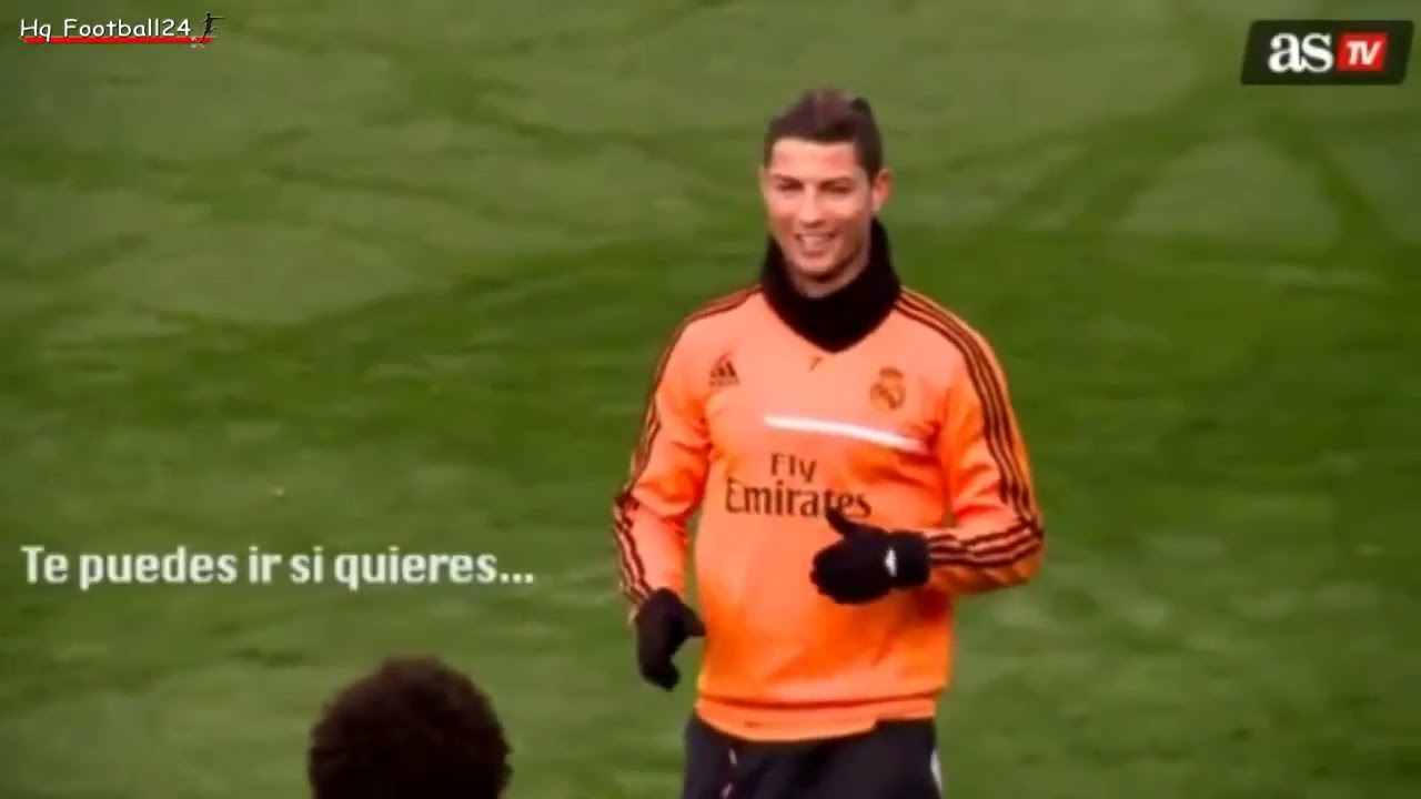 Cristiano Ronaldo Humilla A Pepe En Entrenamiento/Cristiano Ronaldo Pepe Humiliate In Training 2014