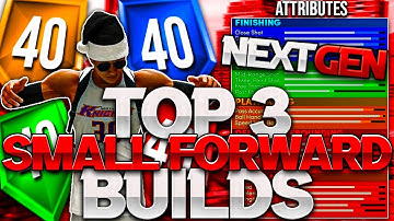 TOP 3 BEST SMALL FORWARD BUILDS NBA 2K22 NEXT GEN! BEST LOCKDOWN & POINT FORWARD BUILD 2K22 NEXT GEN