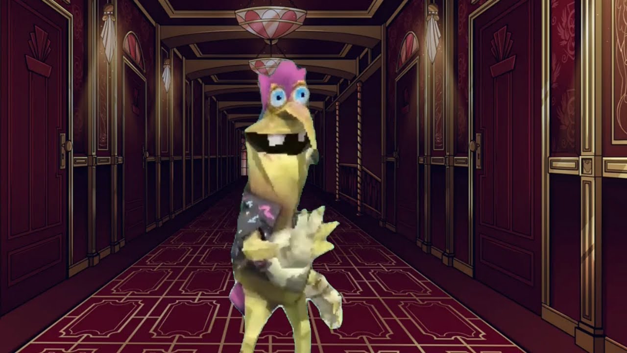 Gwimbly in Hazbin Hotel (smiling friends)