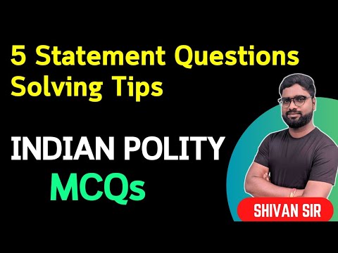 Indian Constitution & Polity Questions Solving | APPSC & TSPSC | Shivan sir