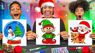 3 MARKER CHRISTMAS CHALLENGE | The Prince Family Clubhouse