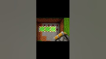 LAVA TRAP 💥🤯 | TUTORIAL💯| MINECRAFT | NECHO NR7 #minecraft #necho #shorts #gaming