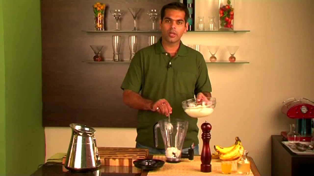 Banana and Black Pepper Lassi | Sanjeev Kapoor | Sanjeev Kapoor Khazana