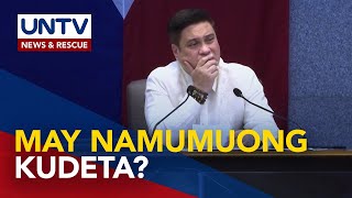 Sen. Zubiri, handang bumaba sa pwesto sa gitna ng namumuong kudeta sa Senado