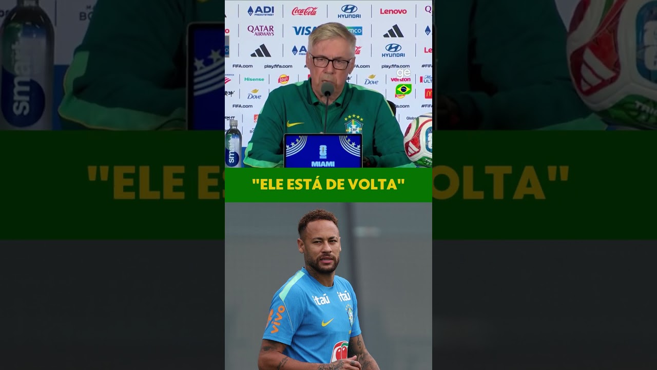 NEYMAR ESTÁ DE VOLTA! | #shorts | Copa do Mundo 2026 | ge.globo