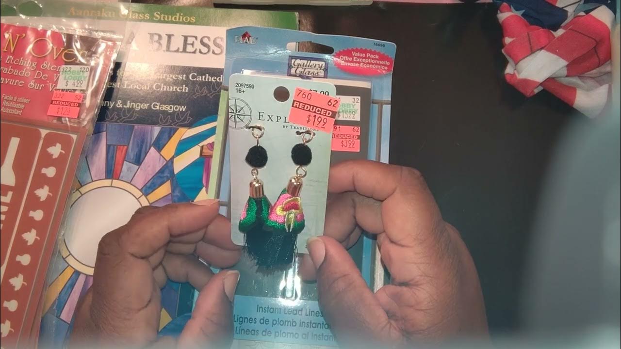 Hobby Lobby Haul Gallery Glass Etching, Stain Glass, and Yarn YouTube