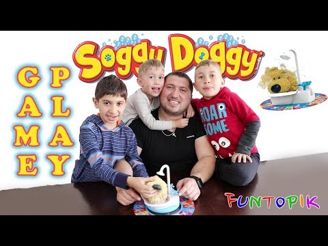 Funtopik Soggy Doggy Game Play Video Soggy Doggy Game - 4 Players