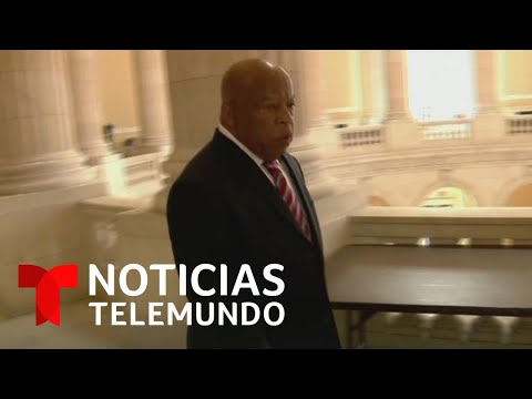 Fallece John Lewis, guerrero de los inmigrantes y derechos civiles | Noticias Telemundo