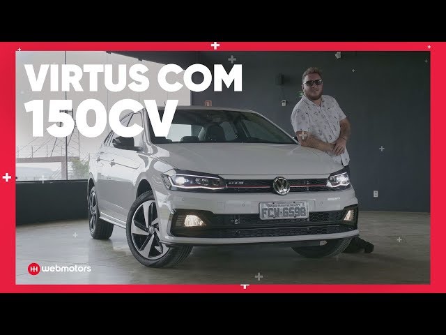Video: VW Virtus GTS: o compacto de 150 cv que custa mais que um Jetta