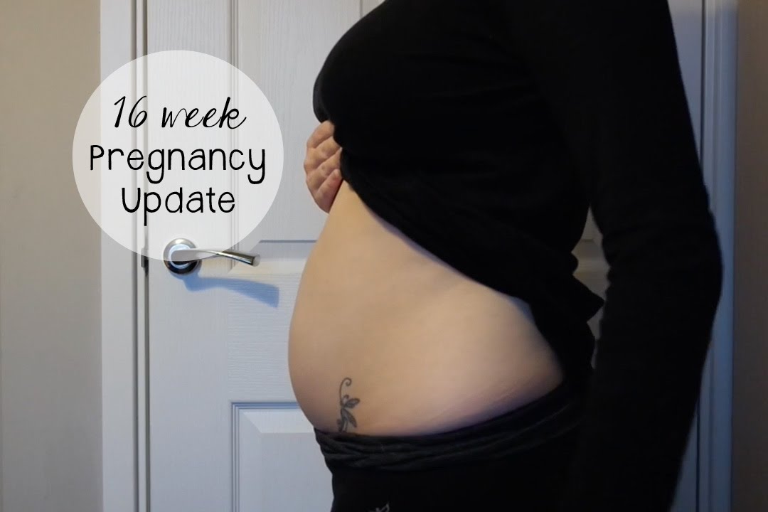 Pregnancy Update Week 16 Outie Belly Button Youtube
