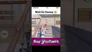 Wait for enemy 😂 #trending #pubgm #gaming
