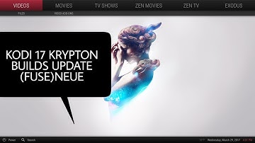 The best Kodi 17 Krypton builds update 2017 for the (Fuse)neue Skin