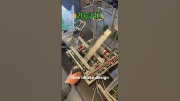 New Vex Push Back Intake prototype #vexrobotics #robotics #20734x