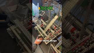 New Vex Push Back Intake prototype #vexrobotics #robotics #20734x