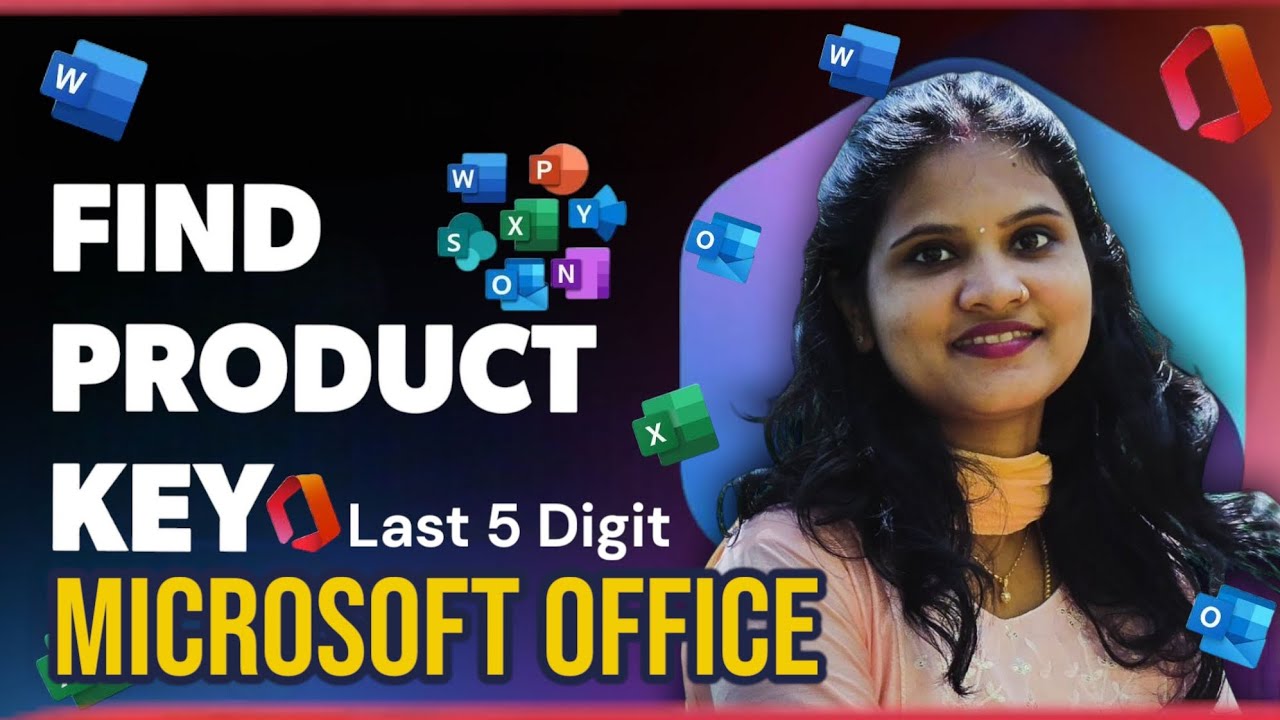 Find Product Key Last Five Digit For Microsoft Office 365 By CMD | MS ...