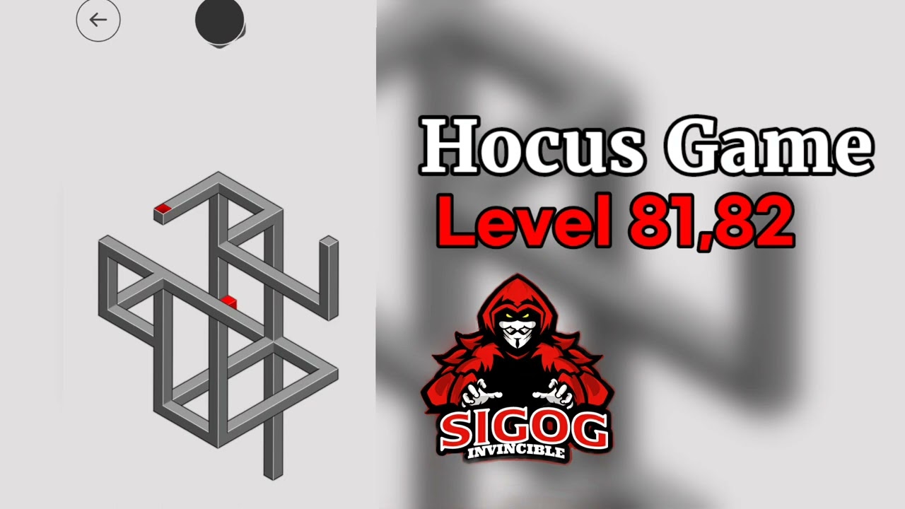 Hocus Game Level 81,82 | Hocus Gameplay | Hocus Puzzle Game | Invincible Sigog