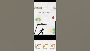 How to save him?😲😁 #draw 2 save 2 level 26 #shorts #youtubeshorts #shortvideo #gaming  #games