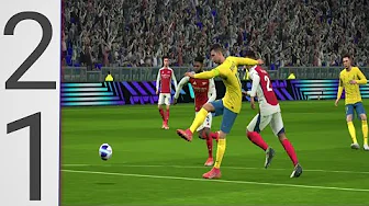 Arsenal vs Al Nassr Cristiano score | efootball league thumbnail