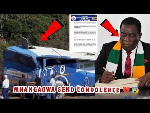 Honai VaMnangagwa Send Condolence Kuhama Dzevanhu 40 Vakafira MuTsaona YeBus Vachibva SA