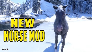 RDR2 Horse Mod – Stunning New Custom Horse in Red Dead Redemption 2