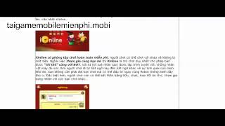 Tải game ionline - hướng dẫn tải game ionline http://gameionlinevip.info/