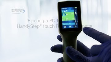 Ejecting Tip from HandyStep touch repeating pipette