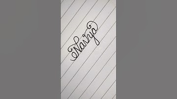 Navya Name in Cursive Writing #shorts #ytshorts #signature #pen #reels #viral #trending #shortsfeed