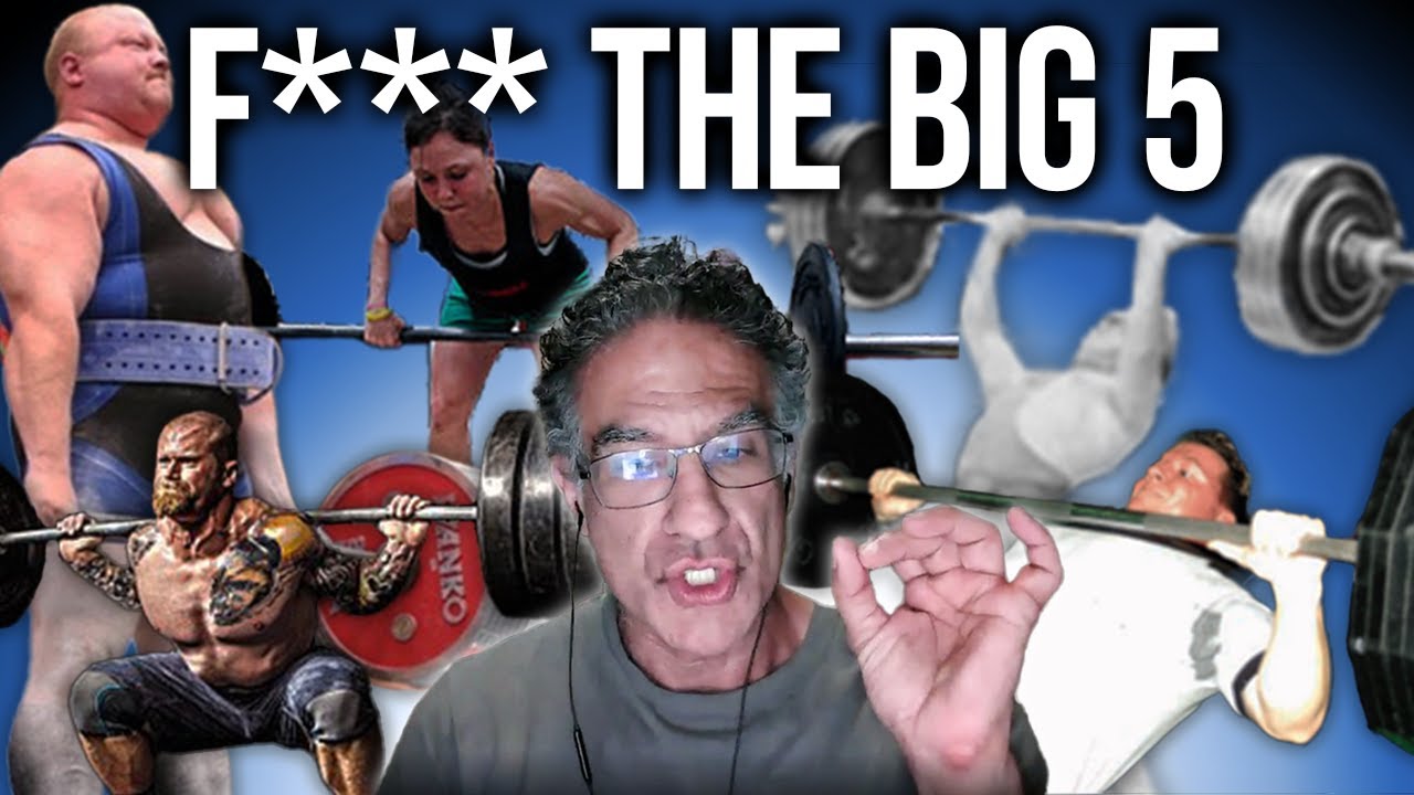 Lyle McDonald Goes to WAR With These 5 Barbell Lifts (Squat, Bench Press, Deadlift, OHP, and Row)