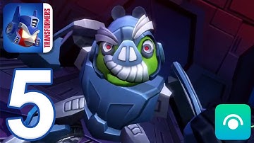 Angry Birds Transformers - Gameplay Walkthrough Part 5 - Saving Lockdown (iOS, Android)