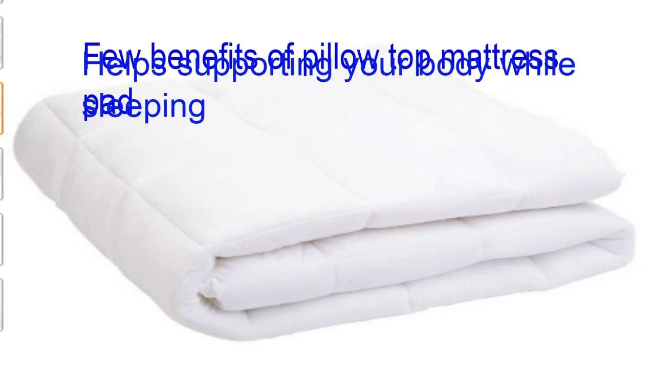 King Size Pillow Top Mattress Pad - YouTube King Size Pillow Top Mattress Pad - King Size Pillow Top Mattress Pad - YouTube