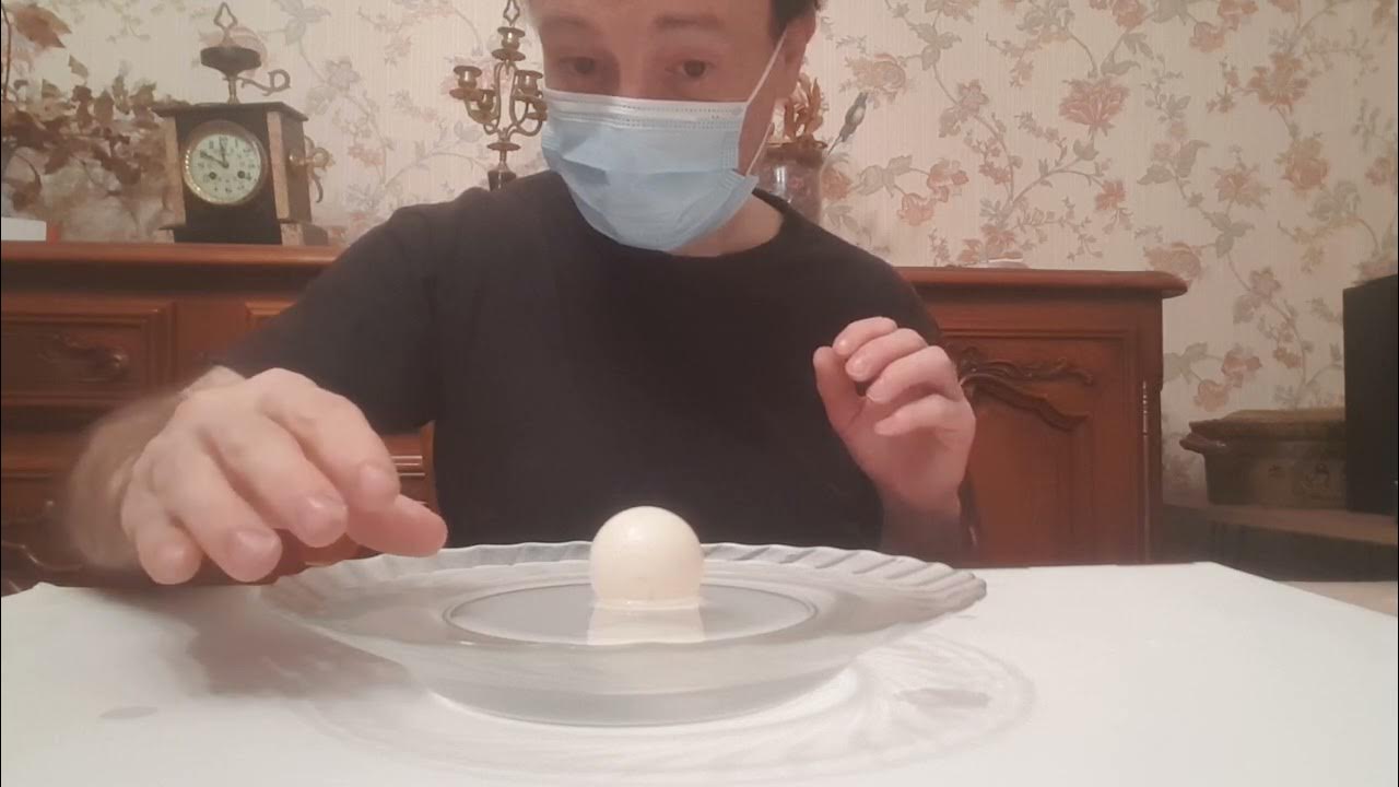 Télékinésie sur balle de pingpong dans l