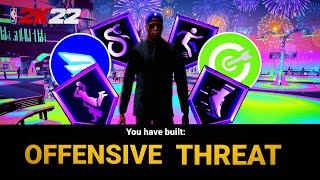 The Best OFFENSIVE THREAT Build on NBA 2K22
