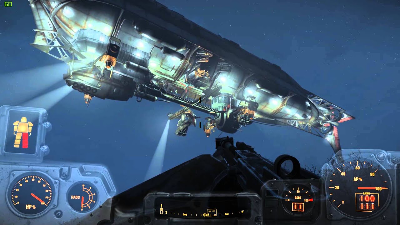 Fallout 4 дирижабль уничтожить фото 75