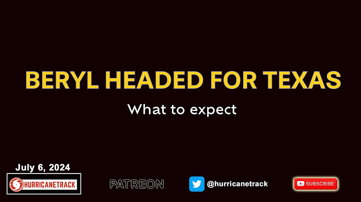 What to Expect as Beryl Heads for Texas