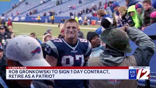 Rob Gronkowski To Retire As A Patriot