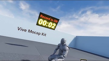 Another ViveMocapKit capture session (see description)