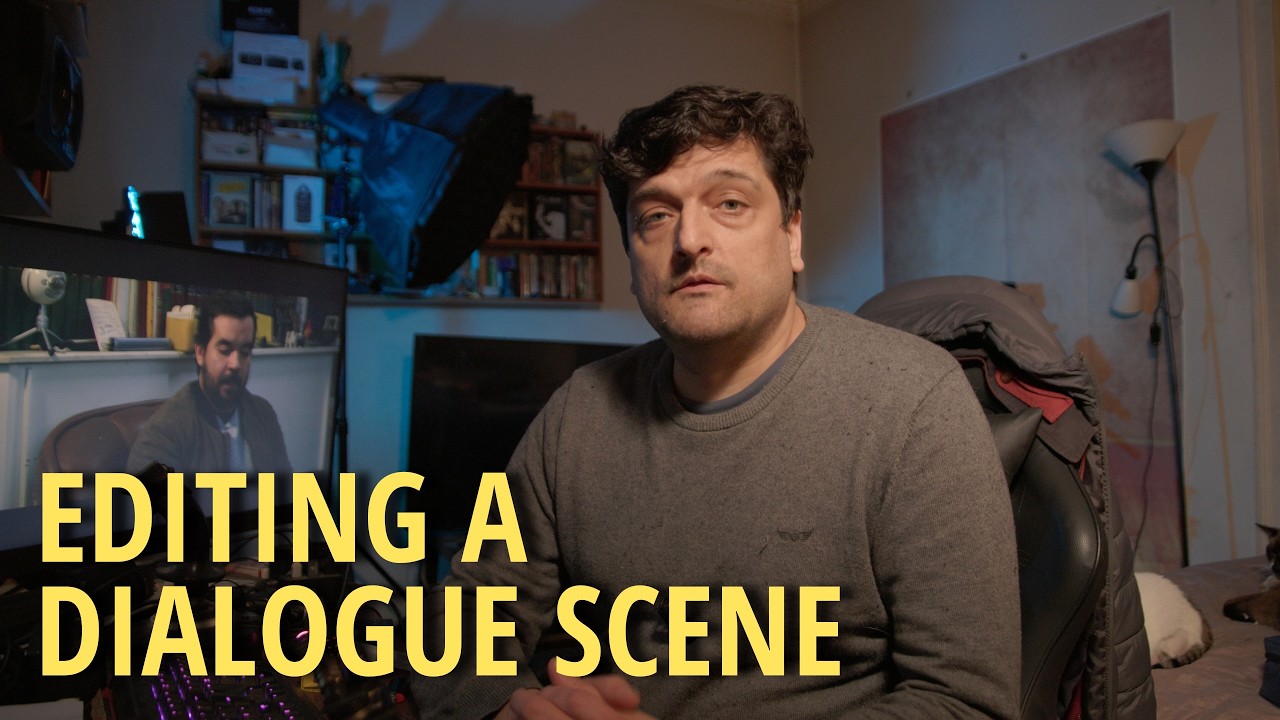 How to edit a dialogue scene - The basics - YouTube