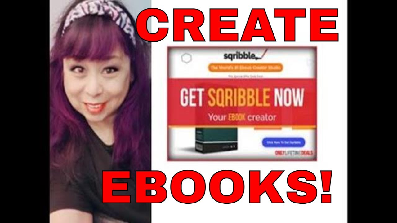 Get Sqribble Today and crate Professional Ebooks