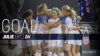Wnt Vs. New Zealand Julie Ertz Second Goal - Sept. 15, 2017