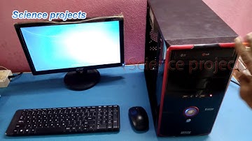 Connecting Mouse keyboard and Monitor to a Desktop PC, Wirelessly connecting a monitor, keyboard