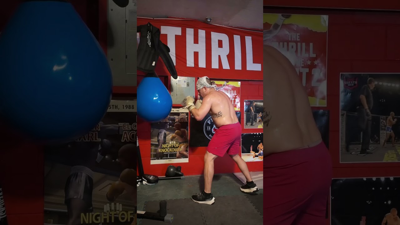 Did some casual match making in Thrill then hit the bag for a bit 💪 #VRFitness #VR #Boxing #Fitness