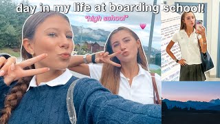 Day In My Life At Boarding School 2023 High School Vlog