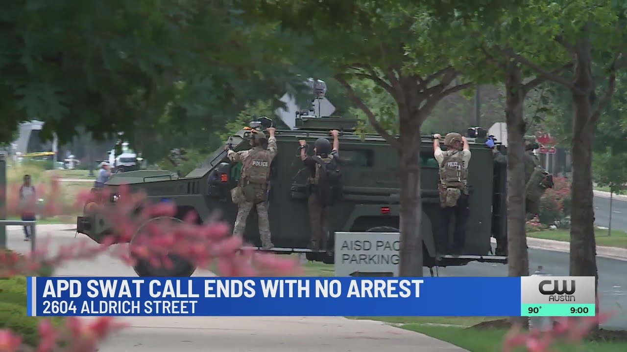 APD: SWAT call in Mueller ends with no arrest - YouTube