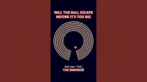 Wait till the end☠️ #asmr #adhd #satisfying #coding #python #bounce #bouncing #ball #bouncingball