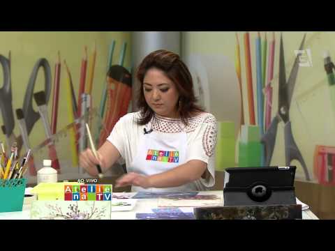 Ateliê na TV - TV Gazeta - 03.09.15 - Mayumi Takushi