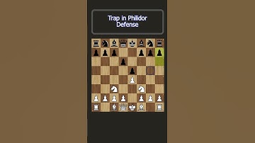 Trap in Philidor Defense | Chess Opening Traps