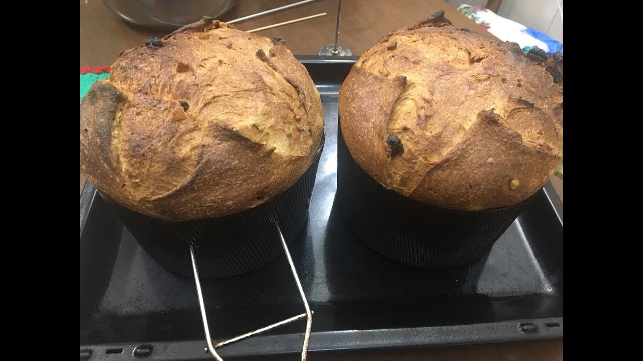 Receta Original Panettone Italiano con Masa Madre