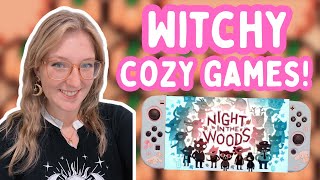 Witchy Cozy Games! Switch & PC