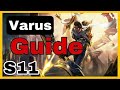Varus  Runes, Builds, And Play Styles | Silver 1 Varus Vs Kaisa Coaching