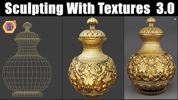 Blender Sculpting with Textures | 3.0